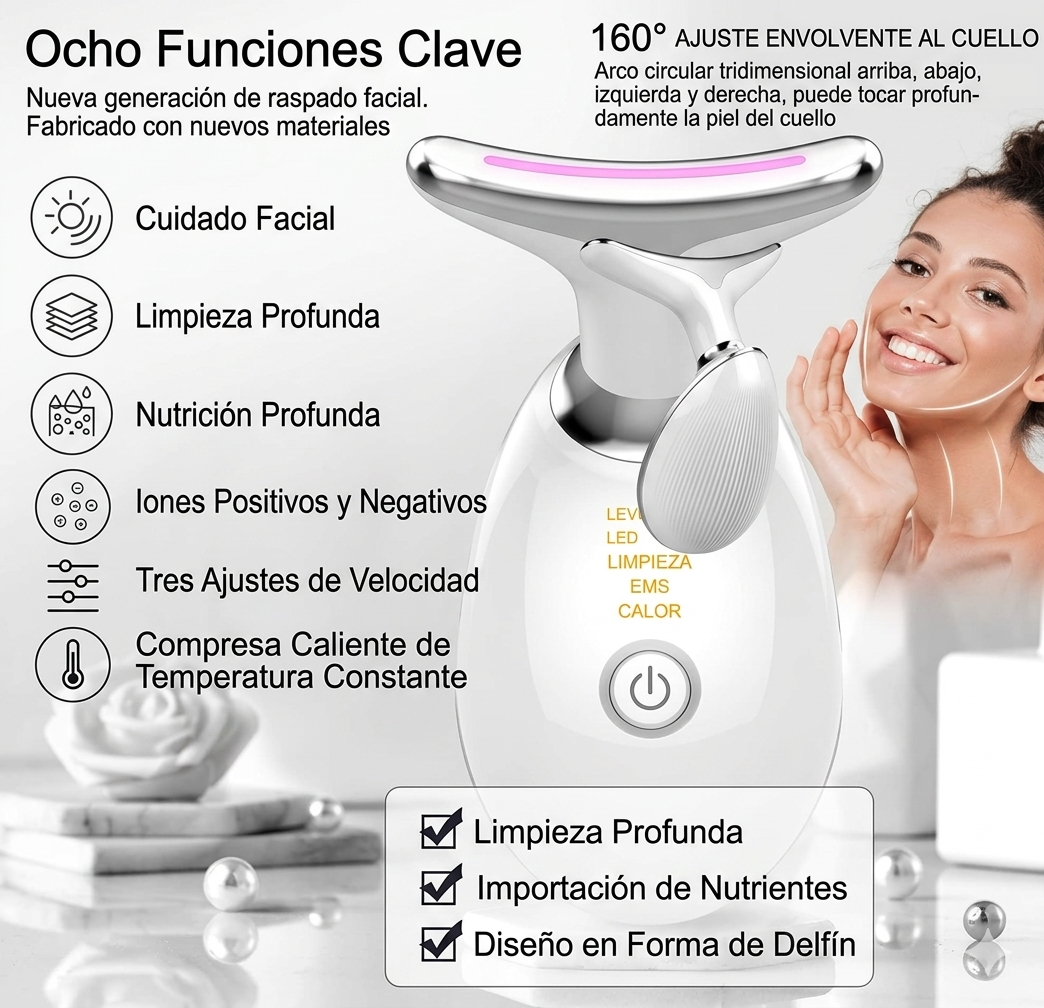 Masajeador Facial para el Cuello